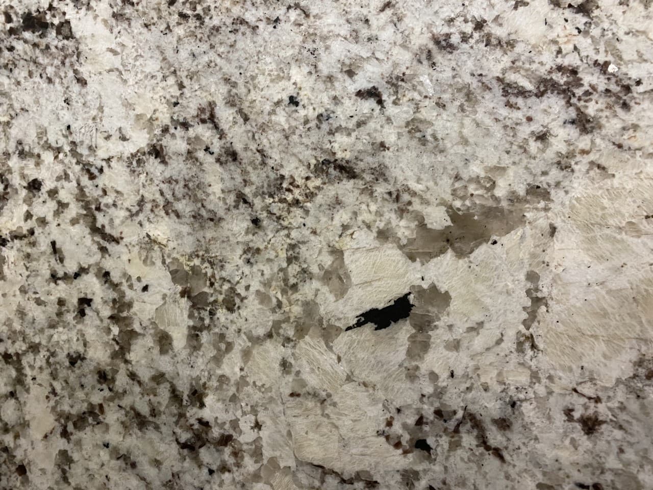 Alaska White, granite, slab